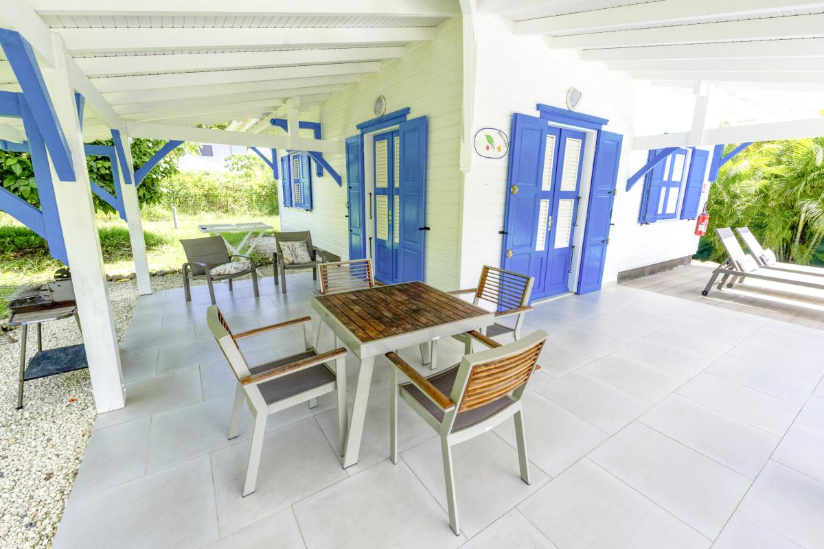 7.Location villa piscine Marie Galante Guadeloupe_Terrasse